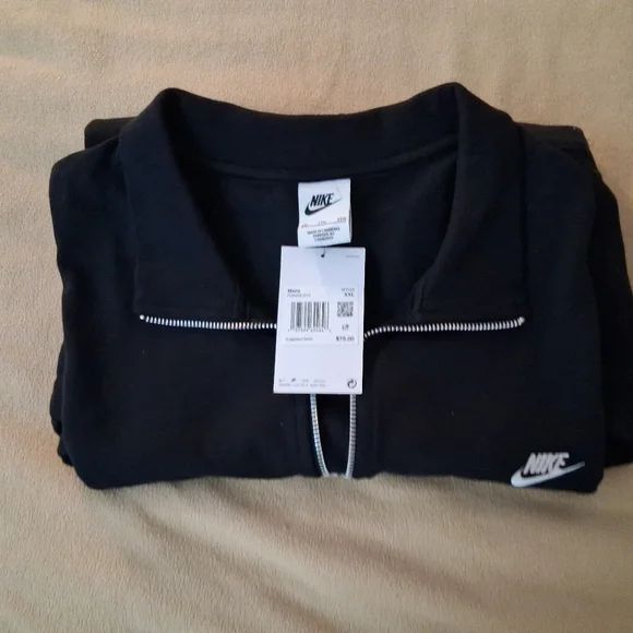 Nike Club Mens Knit Jacket FQ3426-010 NWT XXL